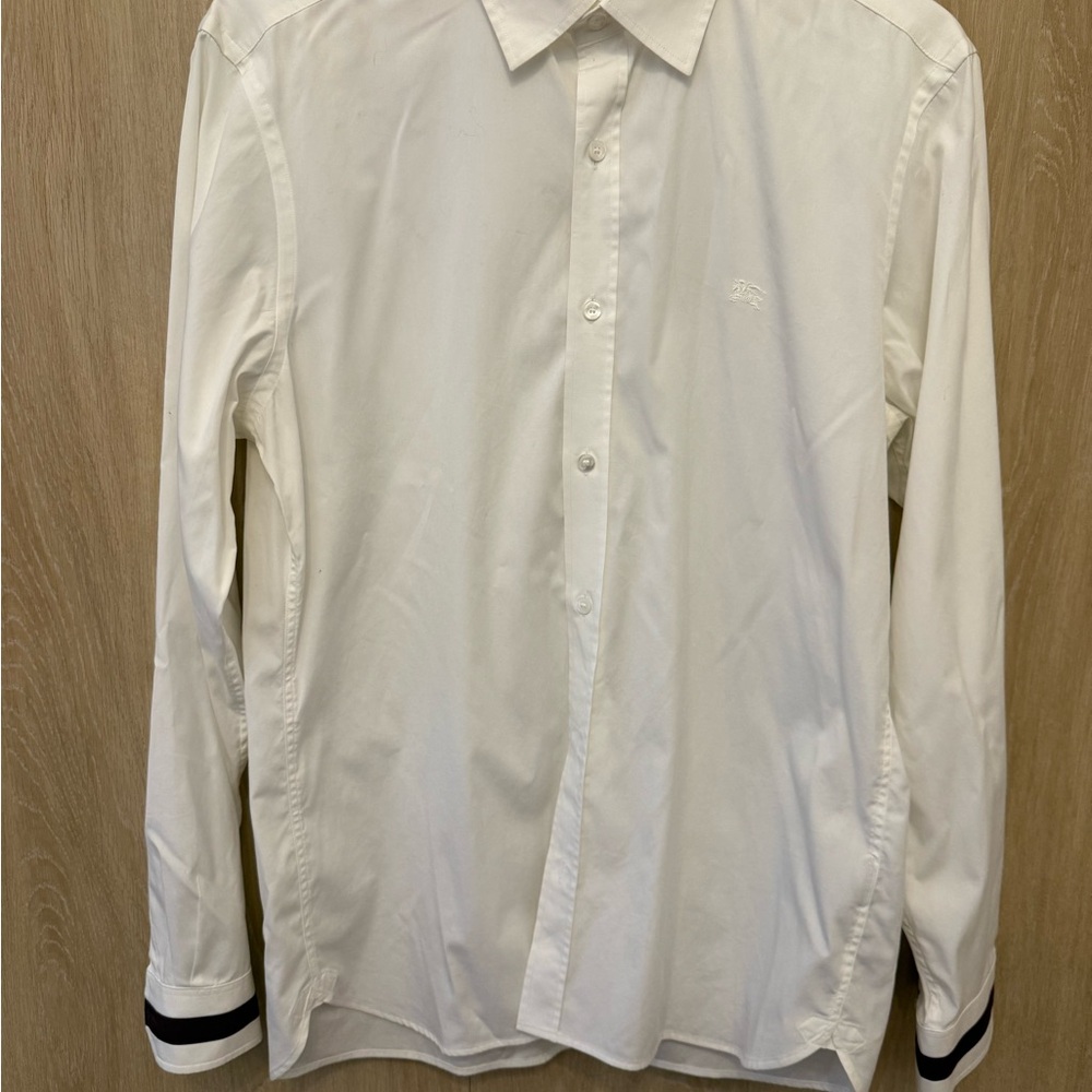 Burberry White Men's Shirt